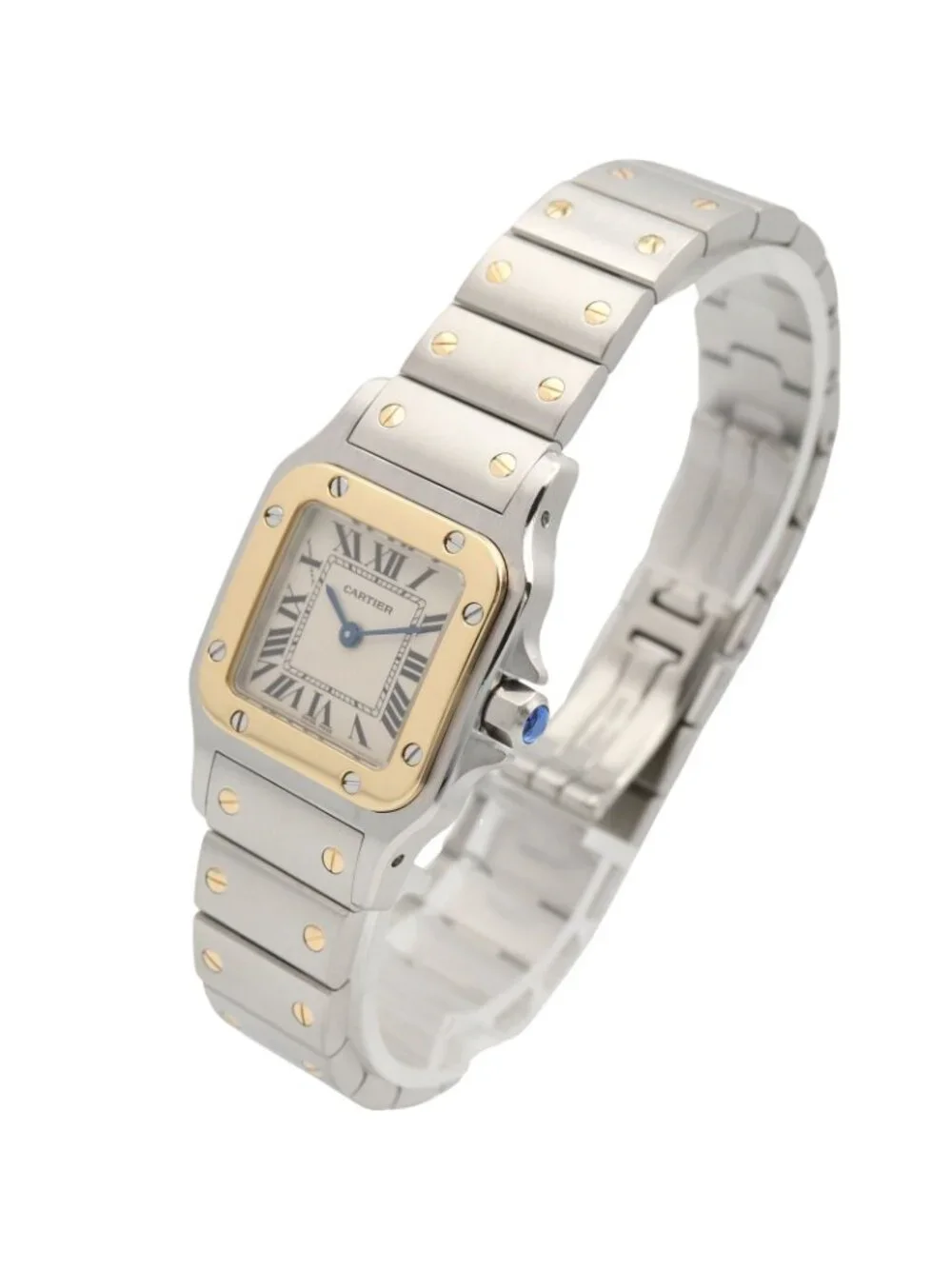 Cartier Watch Santos Galbee SM Silver Stainless Steel